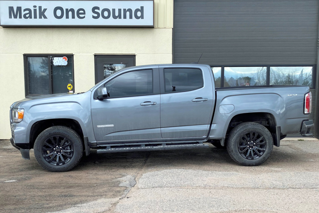 GMC 2022 Canyon with professional window tint in North Bay